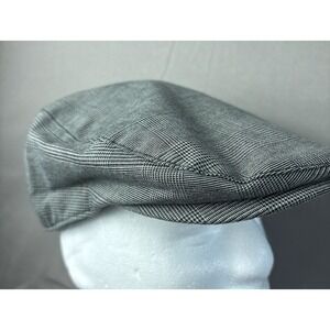 Tribe Stash Cap Plaid Newsboy Cadet Hat Size L/XL NWT